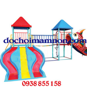 cầu trượt mầm non