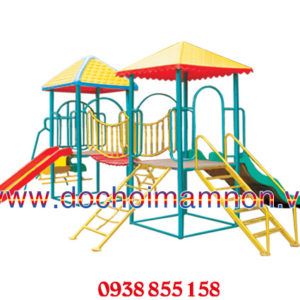 liên hoàn cầu trượt xích đu cho bé