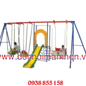 cầu trượt liên hoàn hoàn cho bé