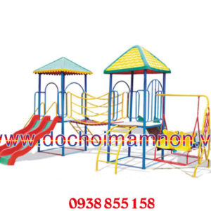 cầu trượt cho bé