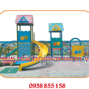 cầu trượt cho bé