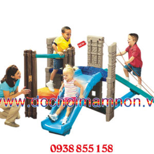 cầu trượt cho bé