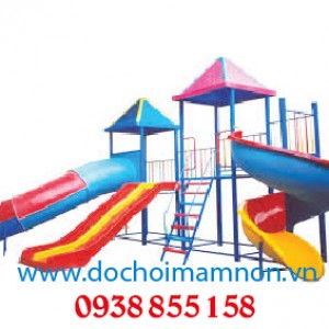 cầu trượt cho bé