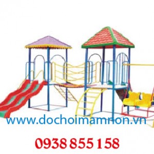cầu trượt xích đu