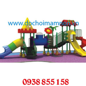 bộ liên hoàn cầu trượt nhà chơi cho bé