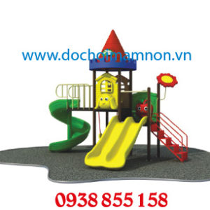bộ liên hoàn cầu trượt nhà chơi cho bé