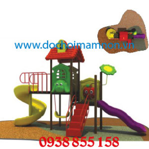 liên hoàn cầu trượt nhà chơi cho bé