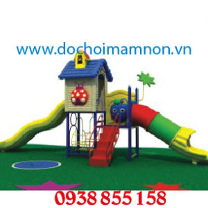 cầu trượt liên hoàn cầu trượt nhà chơi