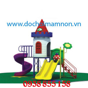 bộ cầu trượt liên hoàn cho bé