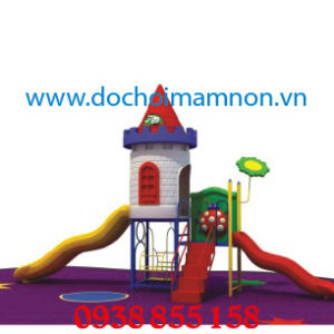 cầu trượt liên hoàn cho bé