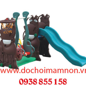 cầu trượt mini cho bé