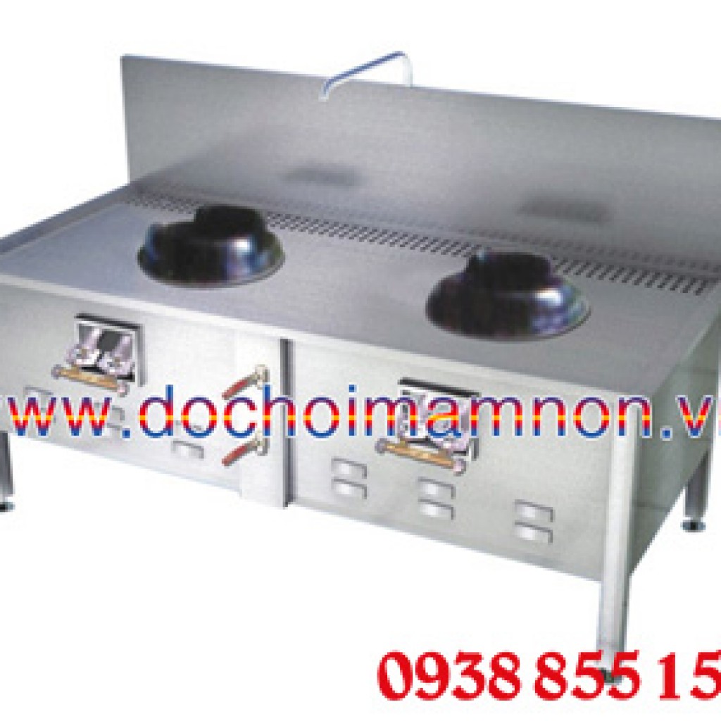 thiết bị nhà bếp thiết bị mầm non bếp công nghiệp 2 lò giá rẻ bếp công nghiệp 2 lò tphcm