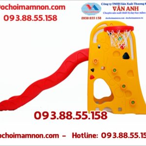 Cầu trượt nhập cho bé mầm non chơi trong nhà CTN-005 giá rẻ ở HCM