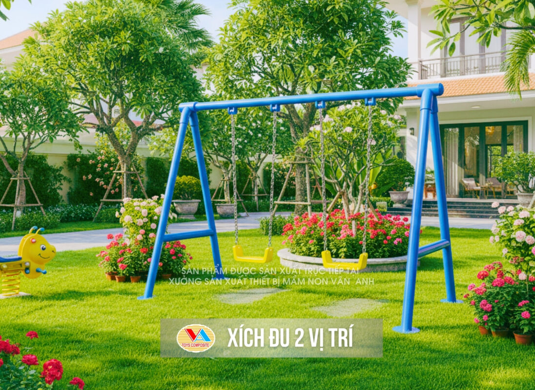 Xích Đu 2 Vị Trí Ghế Phẳng do Vân Anh sản xuất