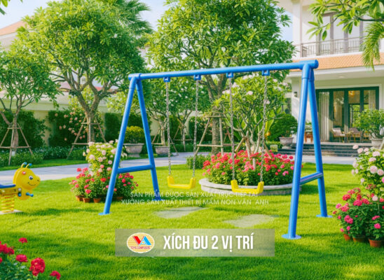 Xích Đu 2 Vị Trí Ghế Phẳng do Vân Anh sản xuất